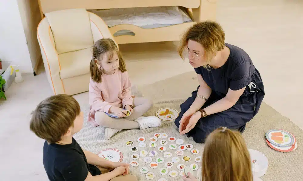 Bannière jeux de société pour enfants